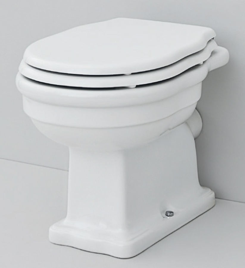 Art Ceram Hermitage taza de inodoro de pie blanco HEV00301;00