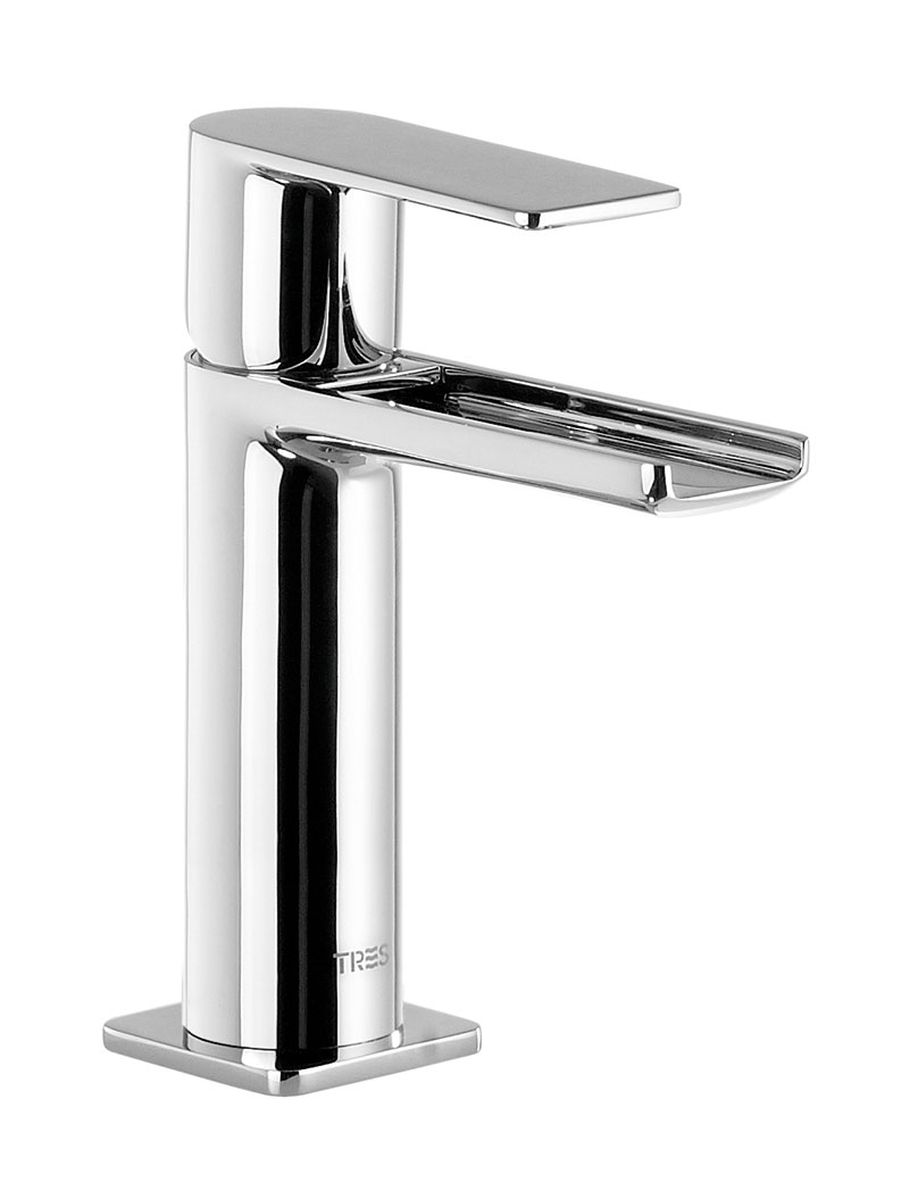 Tres Loft-Tres grifo para lavabo de pie cromo 200.110.01