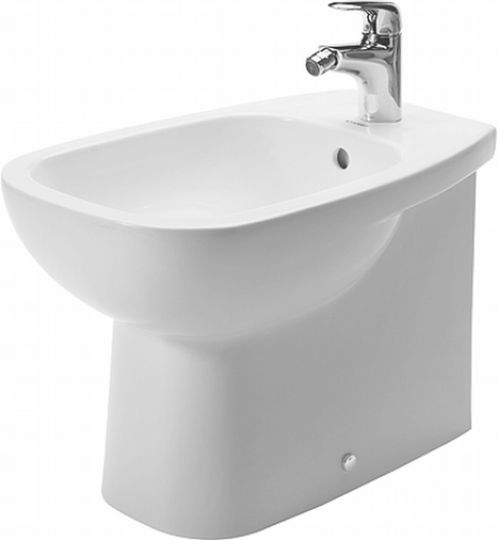 Duravit D-Code bidé de pie blanco 22411000002