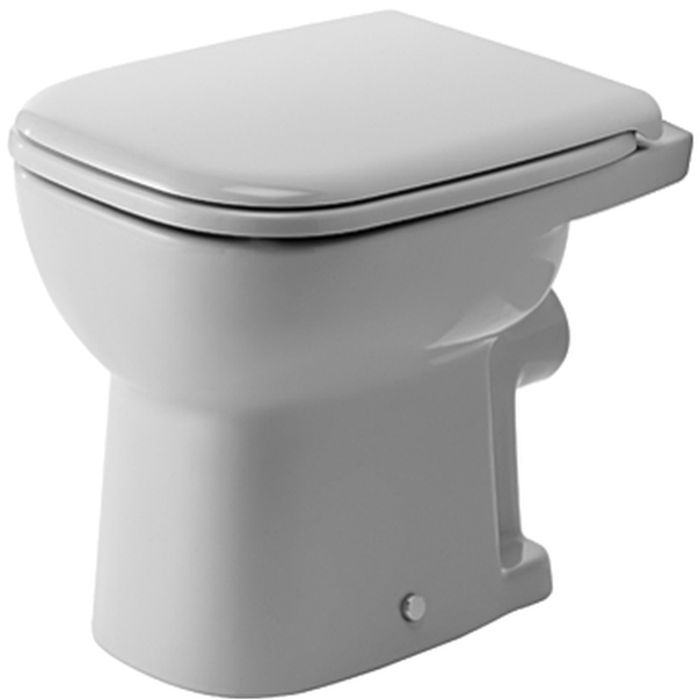 Duravit D-Code taza de inodoro de pie blanco 21090900002