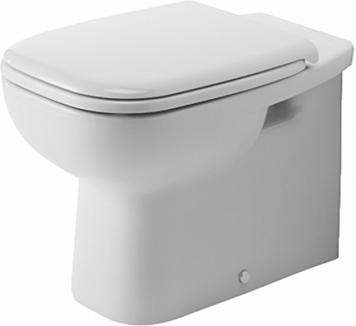 Duravit D-Code taza de inodoro de pie blanco 21150900002