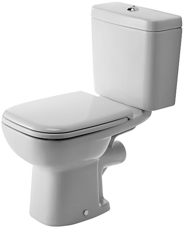 Duravit D-Code taza de inodoro compacto blanco 21110900002
