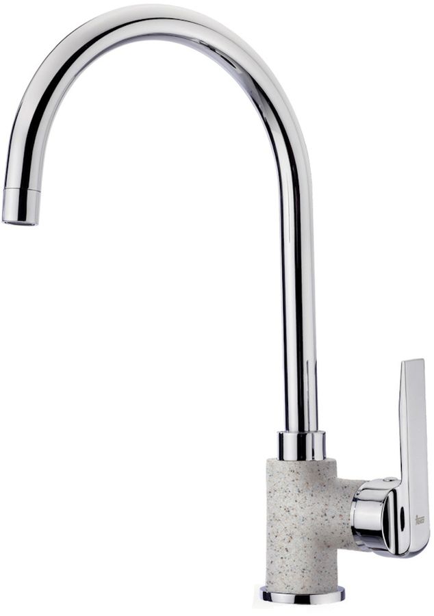 Teka Inca grifo de cocina de pie cromo-beige 53995120S