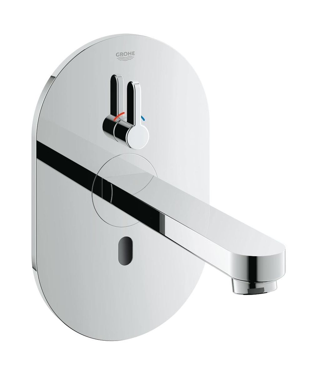 Grohe Eurosmart Cosmopolitan grifo para lavabo empotrado electrónico StarLight Chrome 36315000