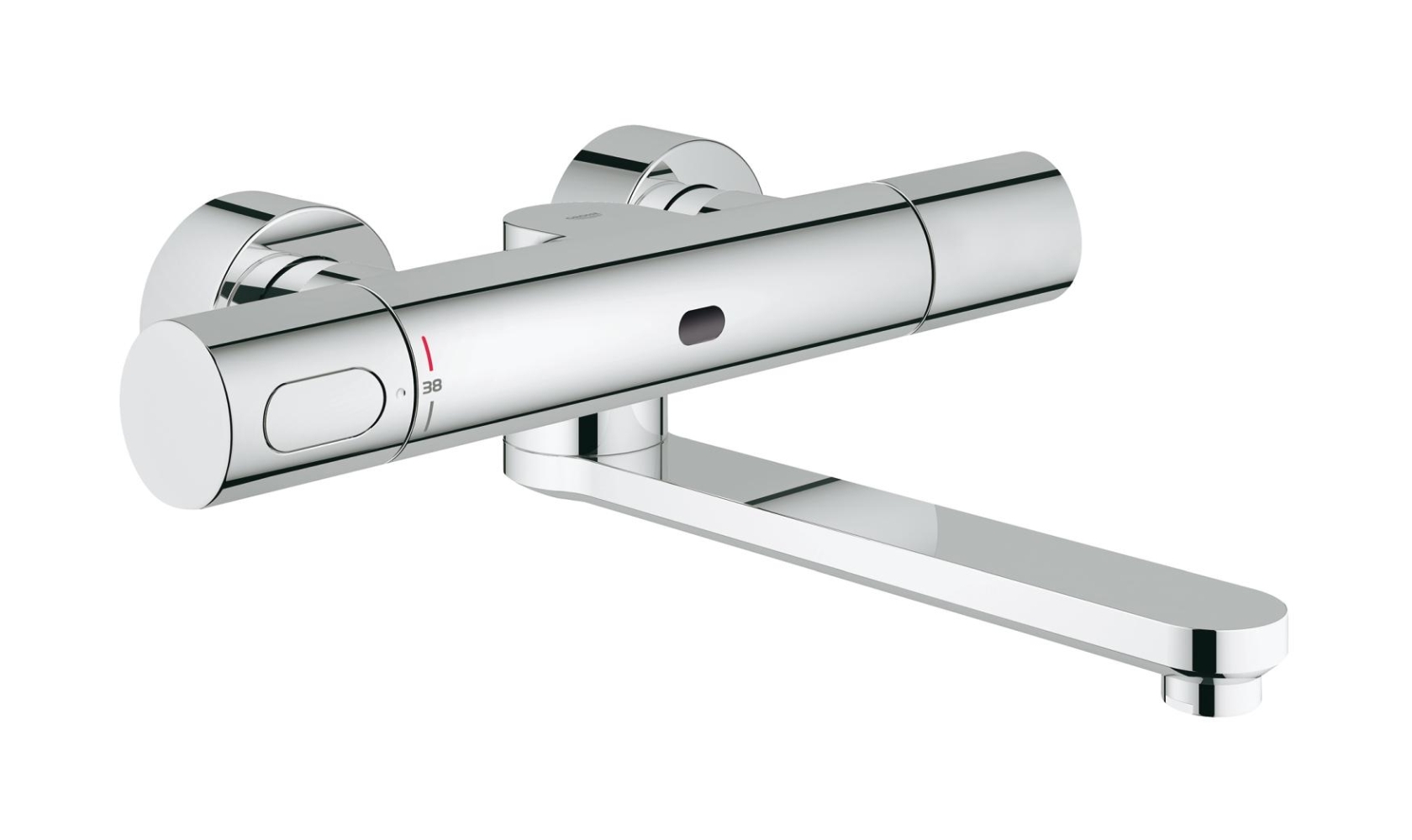 Grohe Eurosmart Cosmopolitan grifo para lavabo a pared con termostato electrónico StarLight Chrome 36332000