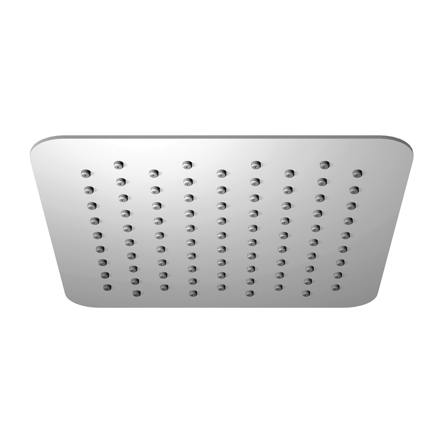 Omnires Ultra Slimline ducha con efecto lluvia 20x20 cm cuadrada cromo WGU220CR