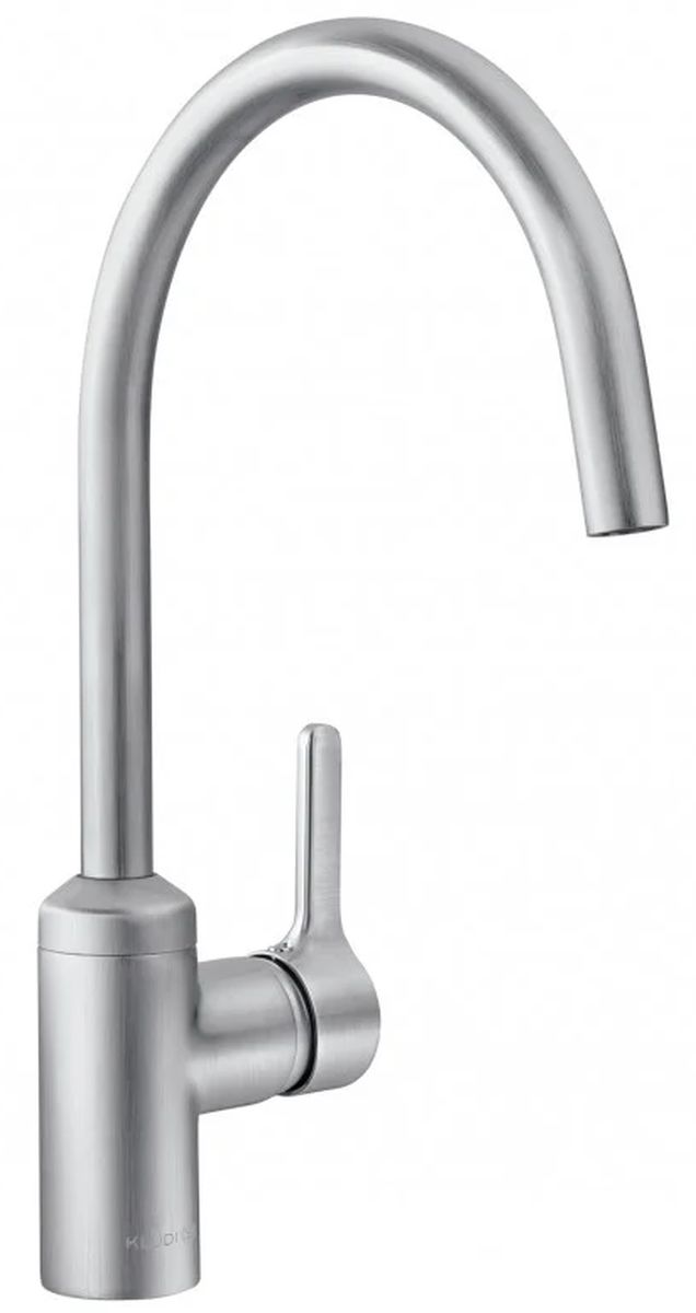 Kludi Bingo Star grifo de cocina de pie acero inoxidable 428039678