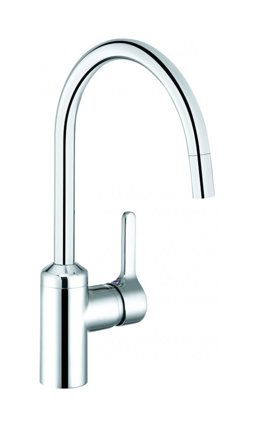 Kludi Bingo Star grifo de cocina de pie acero inoxidable 428519678