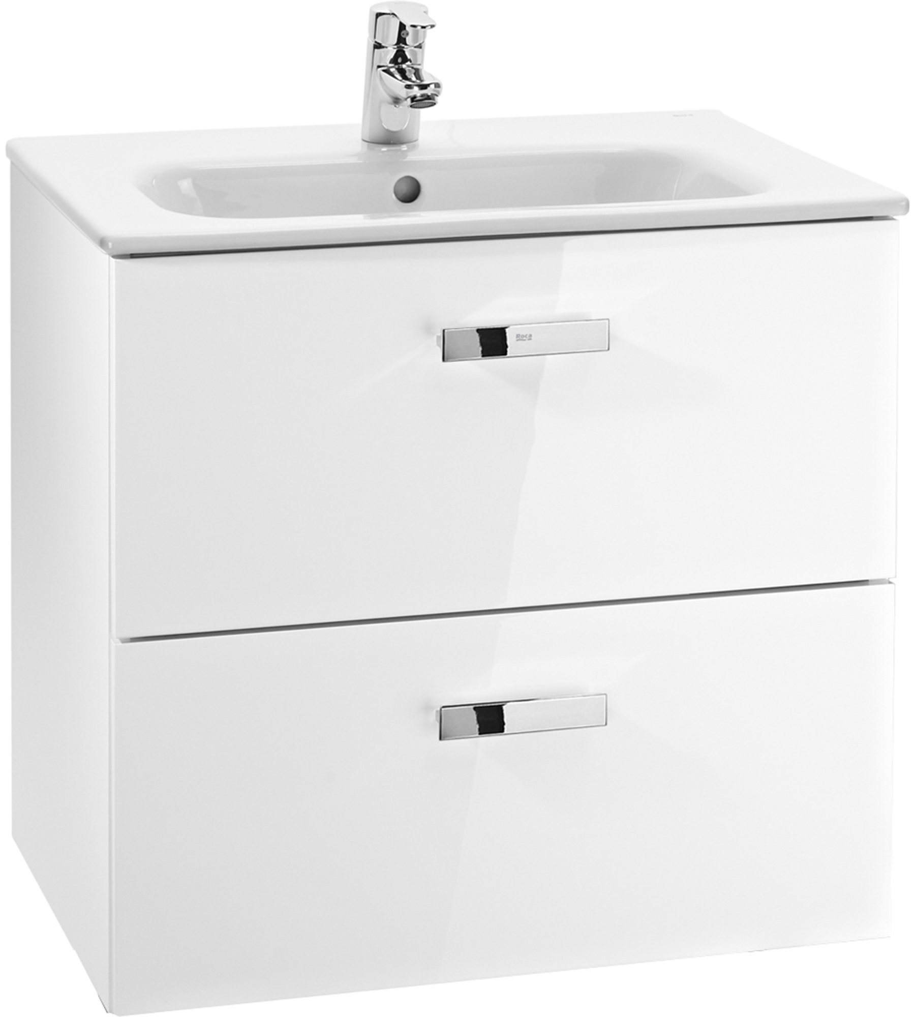 Roca Victoria lavabo con mueble 70 cm blanco A855853806