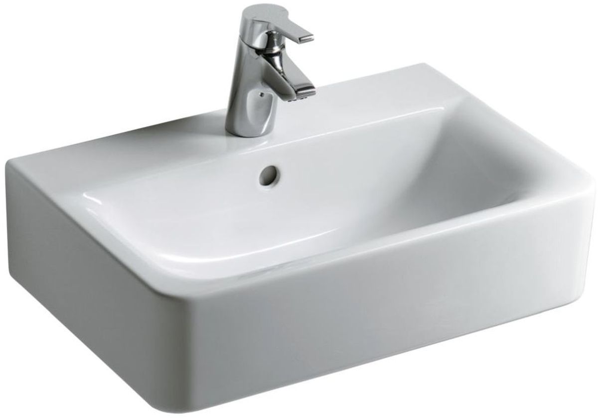 Ideal Standard Connect Space lavabo 55x37.5 cm rectangular clásico blanco E788601