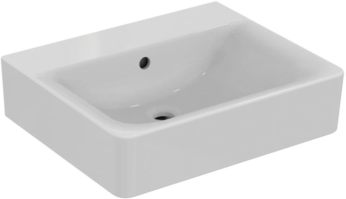 Ideal Standard Connect lavabo 55x46 cm rectangular clásico blanco E811101