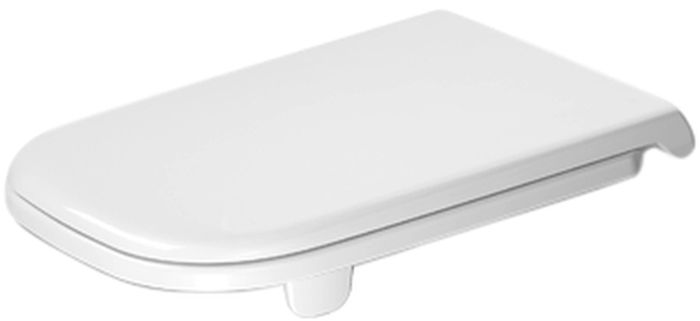 Duravit D-Code tapa de inodoro para discapacitados blanco 0060410000