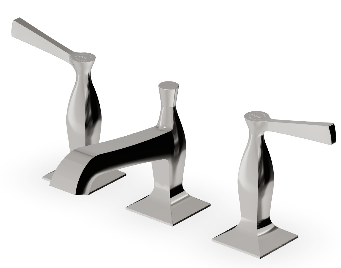 Zucchetti Bellagio grifo para lavabo de pie níquel ZB2425.C8