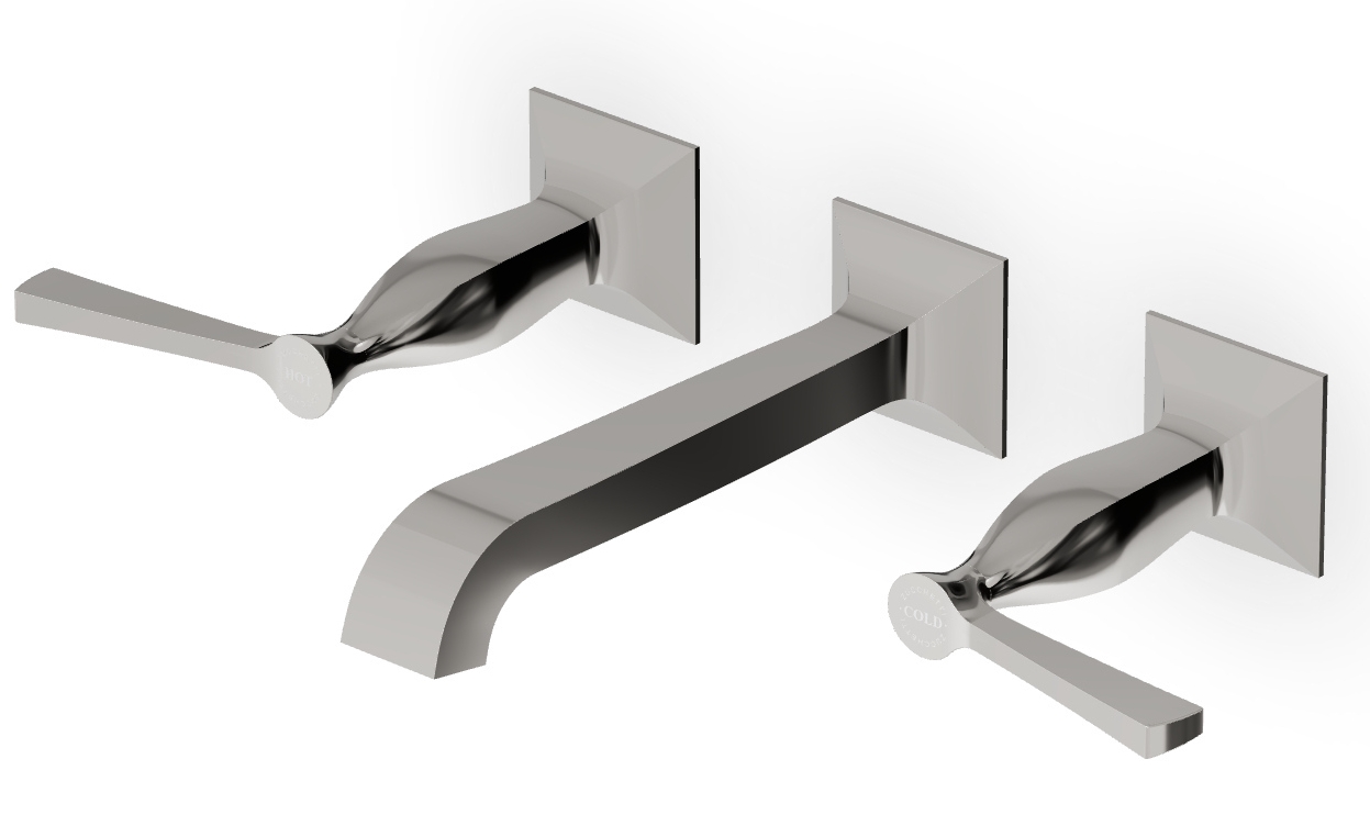 Zucchetti Bellagio grifo para lavabo empotrado níquel ZB2699.C8