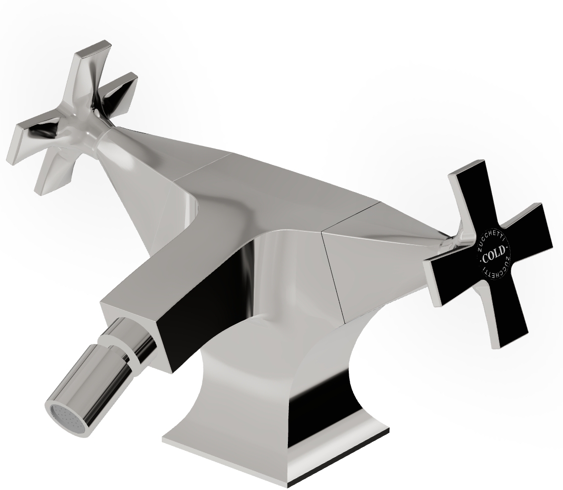 Zucchetti Bellagio grifo para bidé de pie || ZB1315.C8