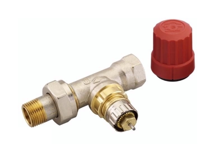 Danfoss RA-N válvula recta termostáticaválvula recta termostática níquel 013G3904
