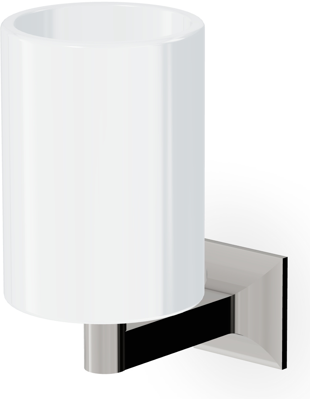 Zucchetti Bellagio recipiente para cepillos de dientes blanco ZAC513.C8
