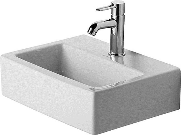 Duravit Vero lavabo 45x35 cm rectangular clásico blanco 0704450041