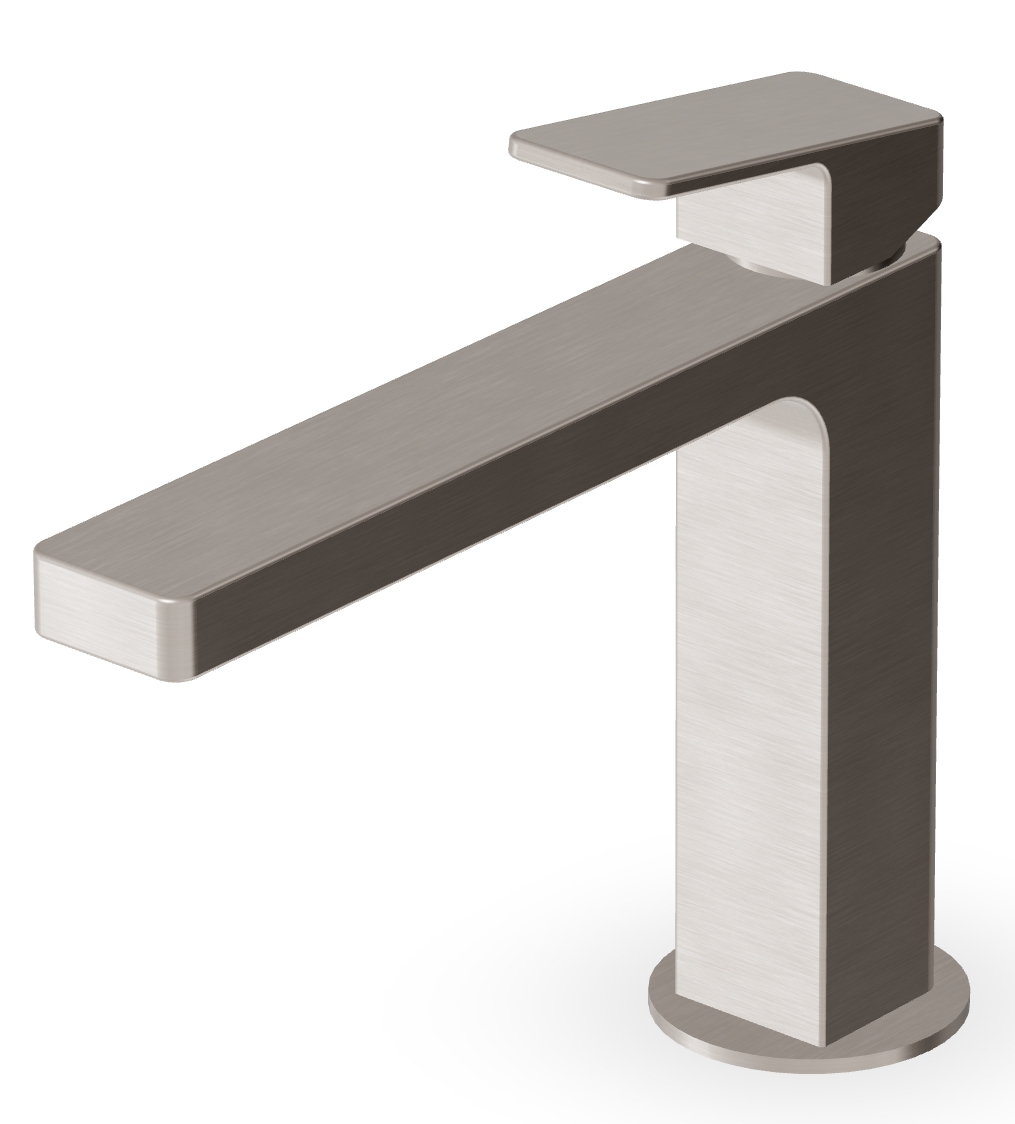 Zucchetti Jingle grifo para lavabo de pie níquel ZIN695.C3