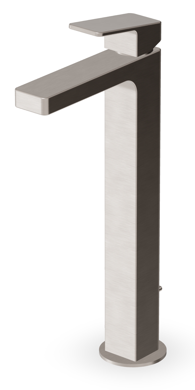 Zucchetti Jingle grifo para lavabo de pie níquel ZIN691.C3