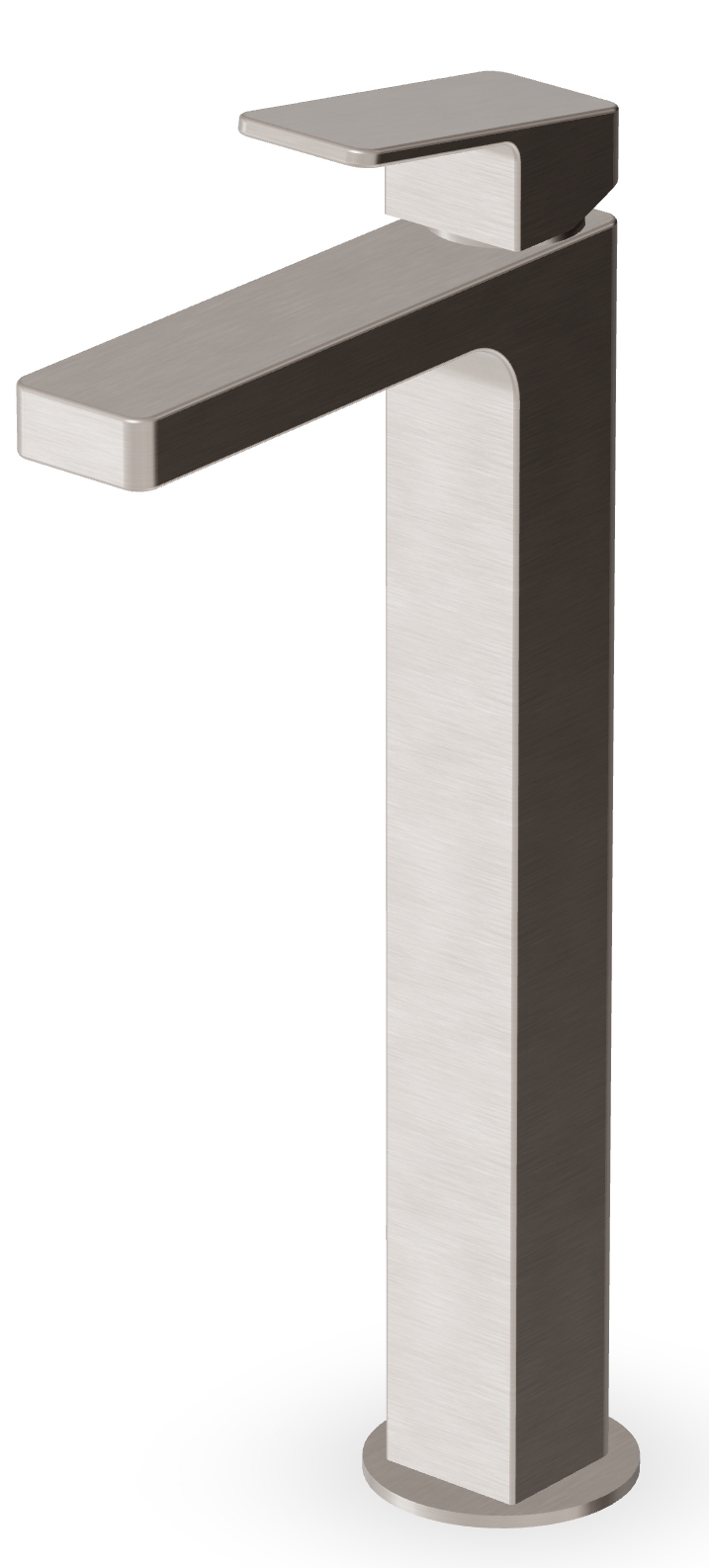 Zucchetti Jingle grifo para lavabo de pie níquel ZIN694.C3