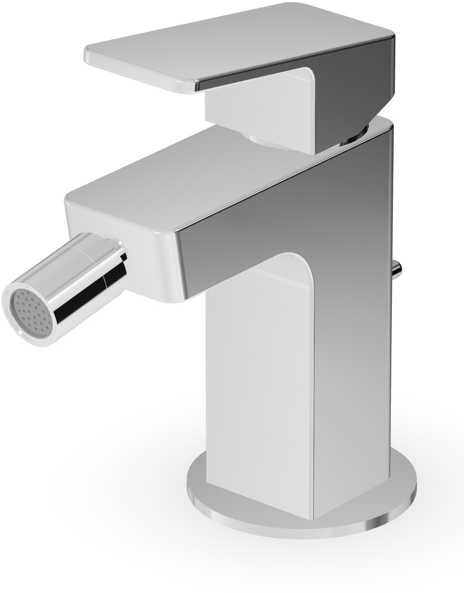 Zucchetti Jingle grifo para bidé de pie cromo ZIN311