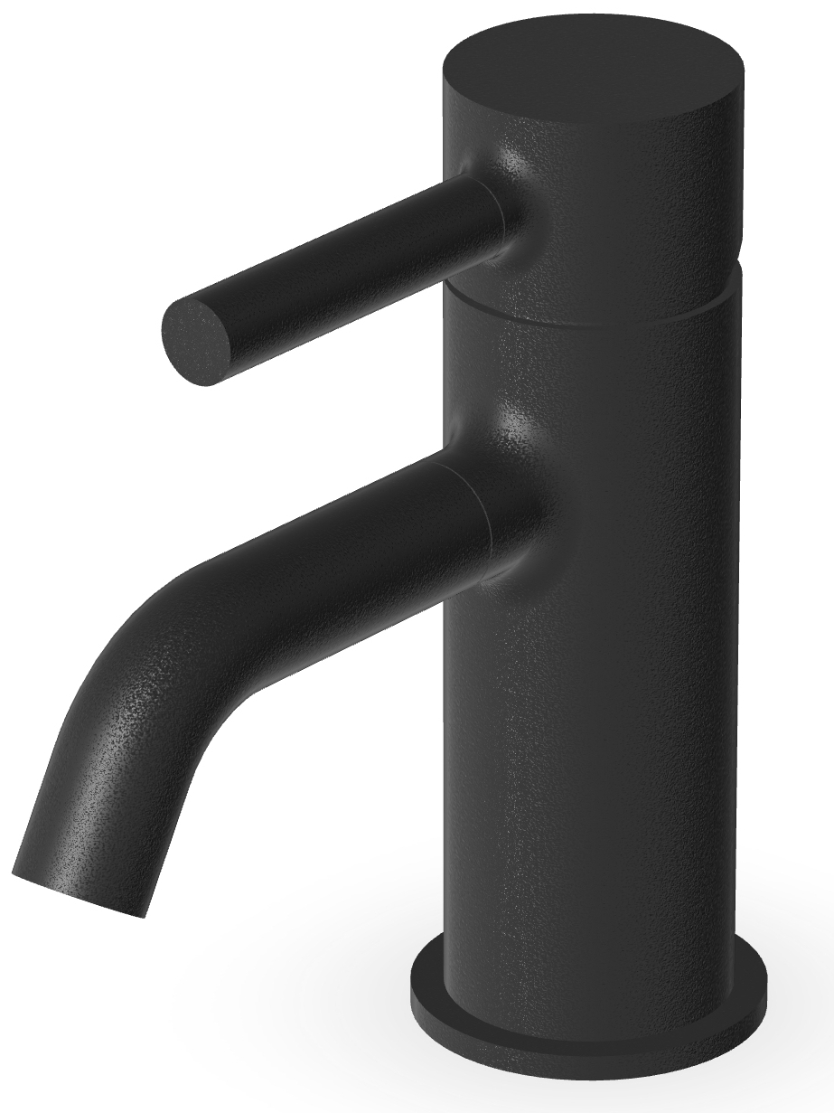 Zucchetti Pan grifo para lavabo de pie negro ZP6242.N1