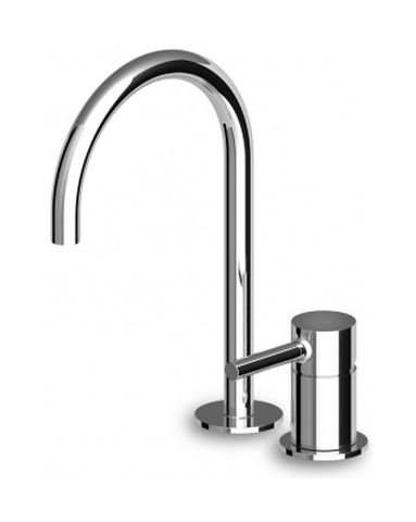 Zucchetti Pan grifo para lavabo de pie negro ZP6223.N1
