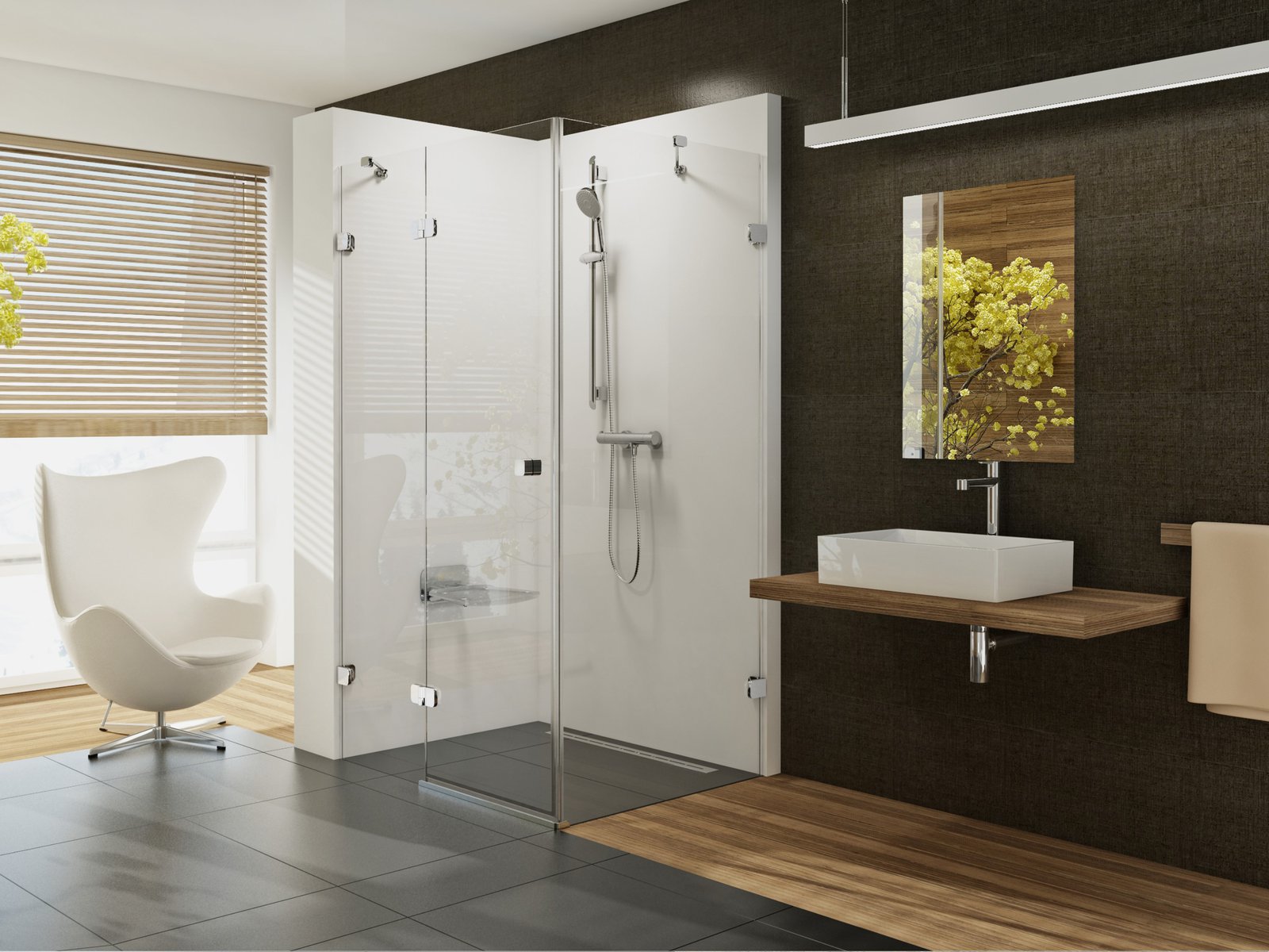 Ravak Brillant cabina de ducha 120x90 cm rectangular cromo brillo/vidrio transparente 0ULG7A00Z1