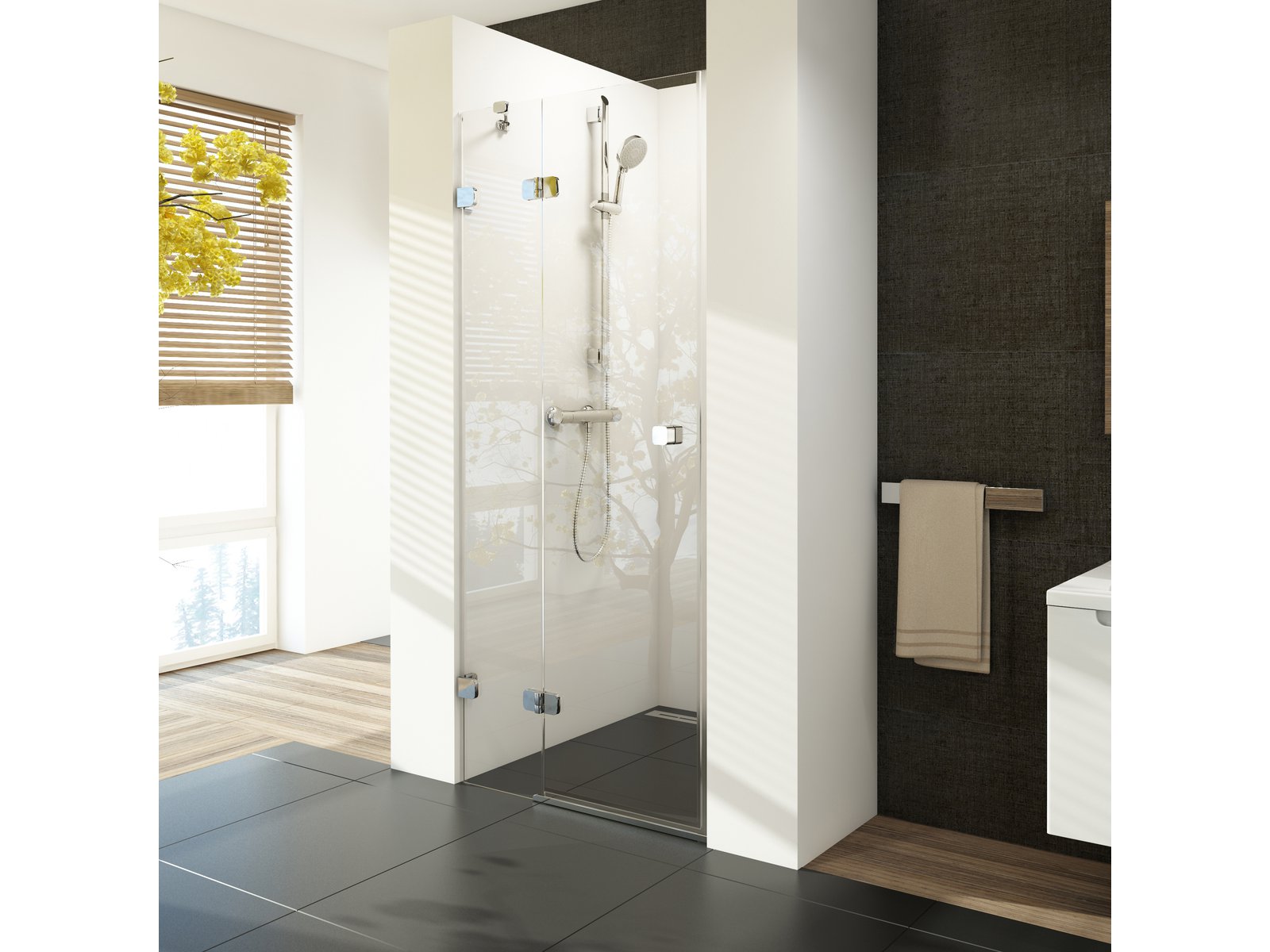 Ravak Brillant conjunto de elementos de perfil D01000A083