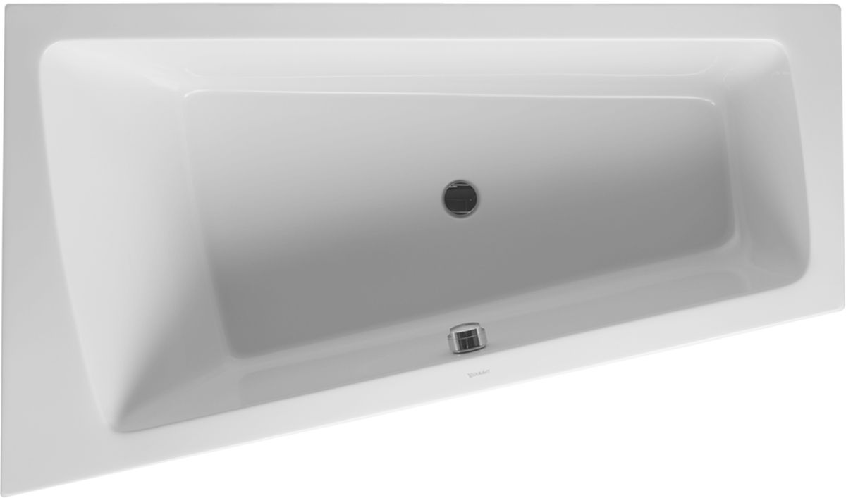 Duravit Paiova bañera de esquina 170x100 cm izquierda blanco 700212000000000