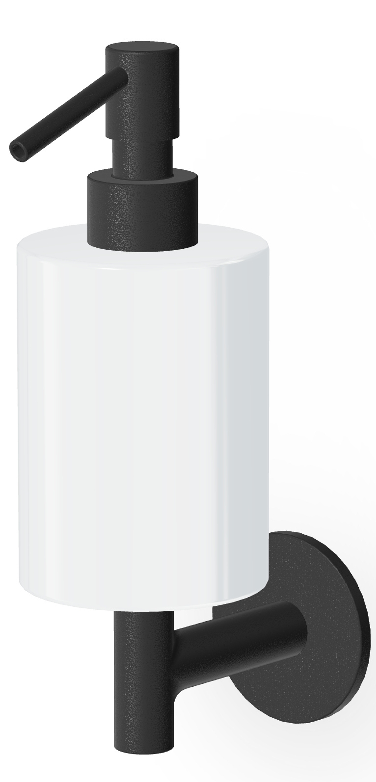 Zucchetti Pan dispensador de jabón 300 ml cerámica-negro ZAC615.N1