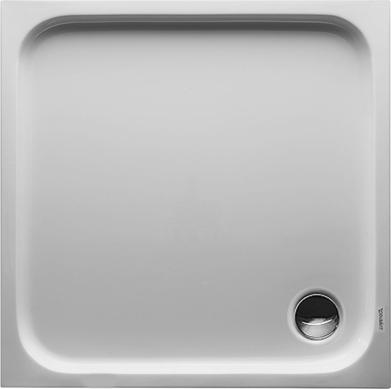 Duravit D-Code plato de ducha cuadrado 80x80 cm blanco 720101000000001