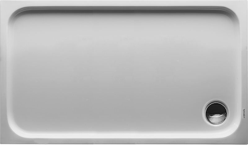 Duravit D-Code plato de ducha rectangular 120x70 cm blanco 720094000000001