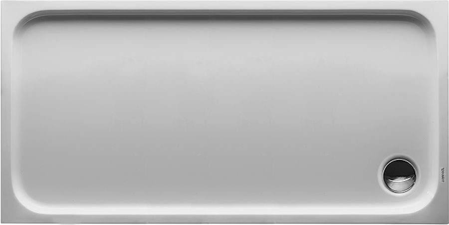 Duravit D-Code plato de ducha rectangular 140x70 cm blanco 720095000000001