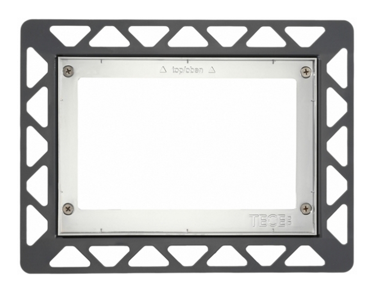 Tece marco de montaje para pulsador para WC cromo brillante 9.240.649