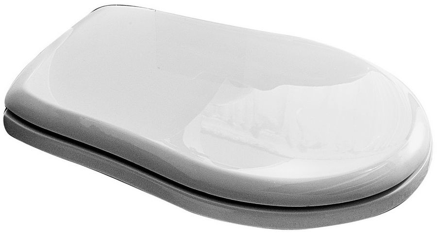 Kerasan Retro tapa de inodoro blanco 109001