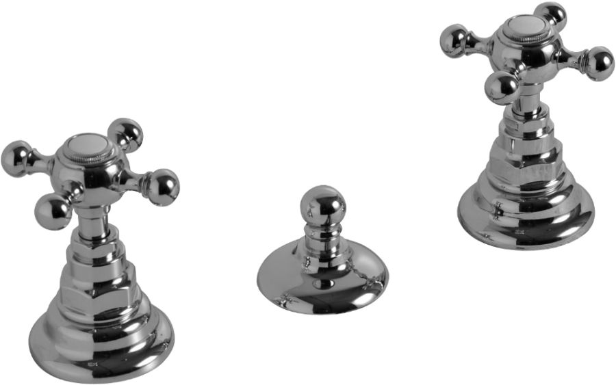 Kerasan Retro grifo para bidé de pie oro 739391