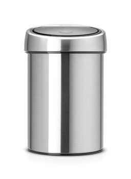 Brabantia Touch Bin papelera 3 l acero 363986