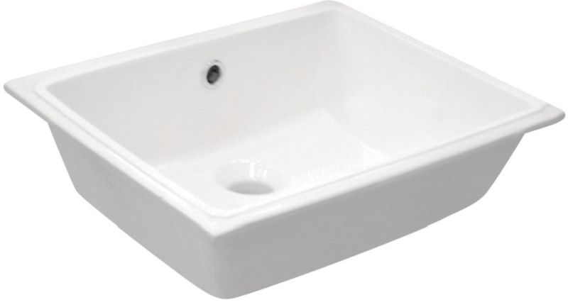 Kerasan Slim lavabo 75x34 cm rectangular bajo encimera blanco 022501