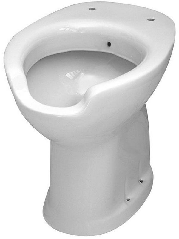 Kerasan taza de inodoro con función de bidé de pie blanco 020401