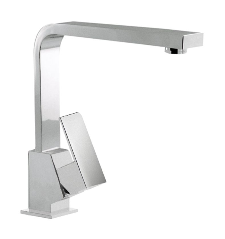 Tres Cuadro-Tres grifo de cocina de pie cromo 1.06.440