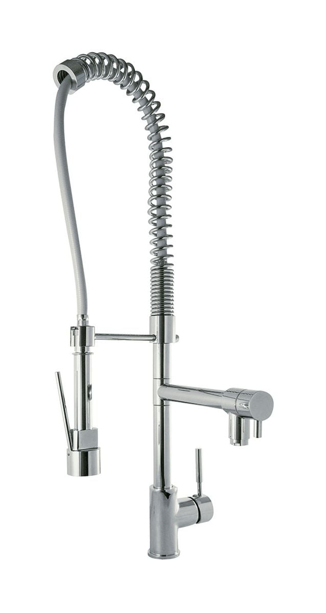 Tres Selection grifo de cocina de pie cromo 130495