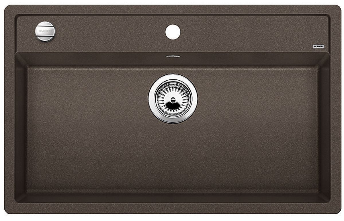 Blanco Dalago 8 fregadero de granito 81.5x51 cm marrón 516638