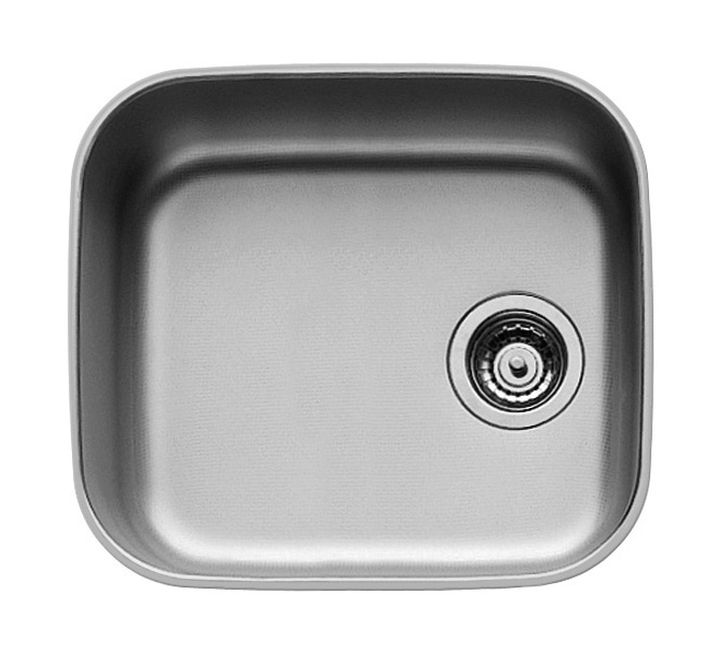 Pyramis Iris fregadero de acero 42.3x42.3 cm acero 100010401