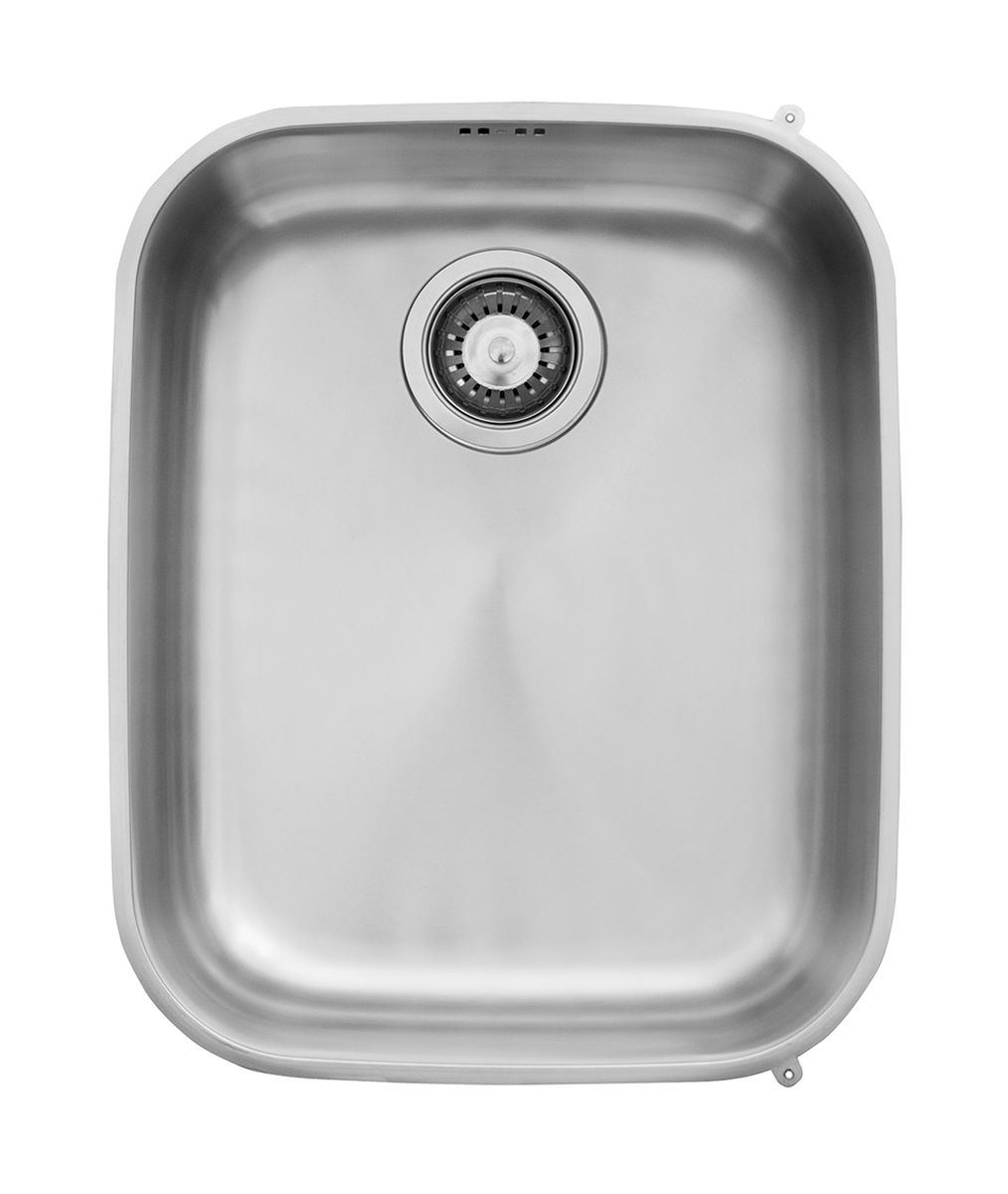 Pyramis Iris fregadero de acero 52.3x42.4 cm acero 100010501