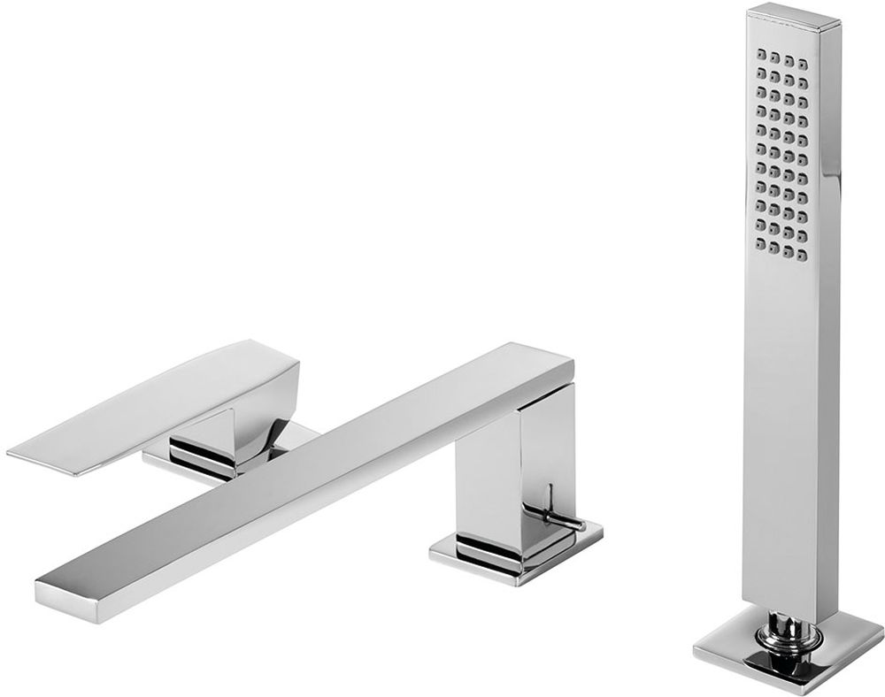 Tres Slim Exclusive grifo de bañera y ducha en bañera cromo 202.161.01