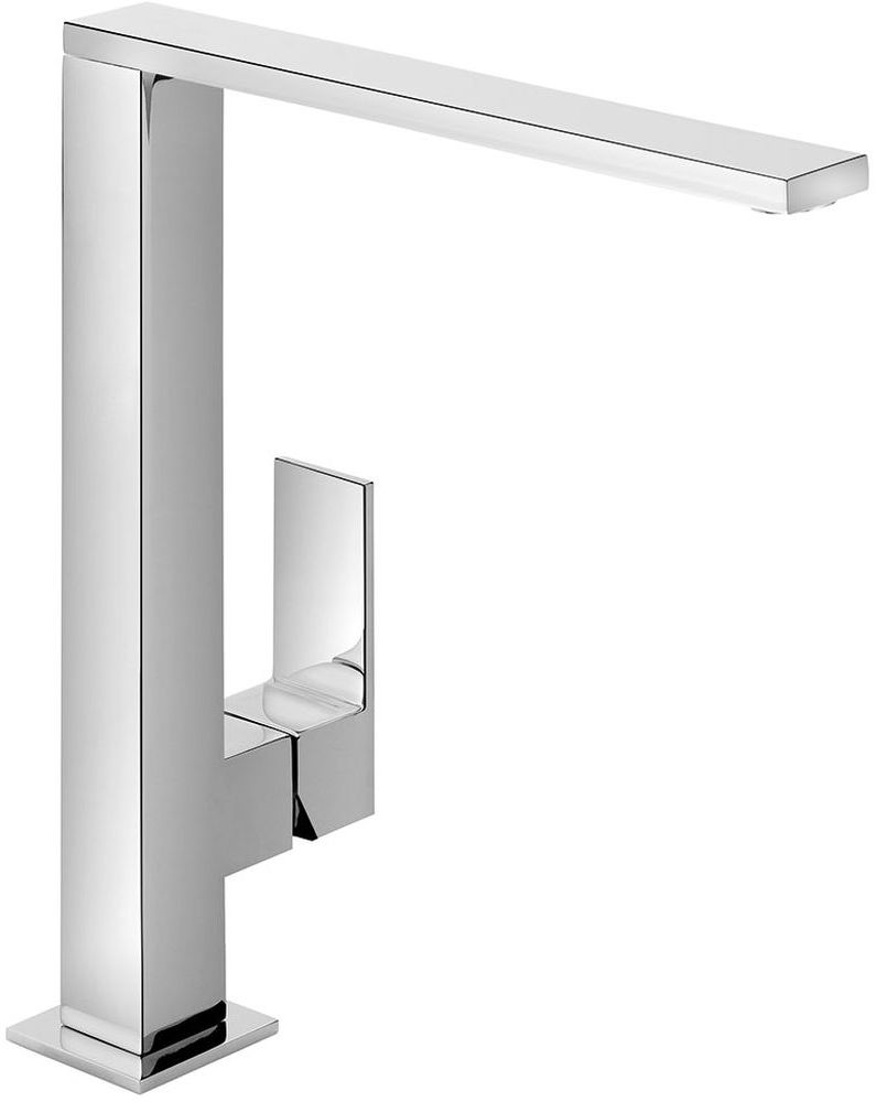 Tres Cuadro-Tres grifo para lavabo de pie cromo 006.485.01