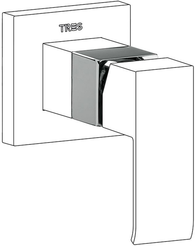 Tres Cuadro-Tres extensión para grifo 1.06.177.10