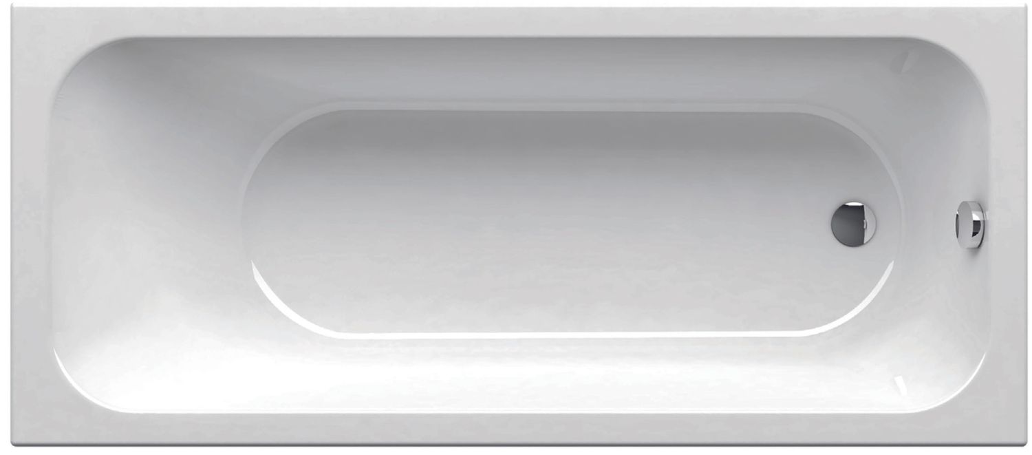 Ravak Chrome bañera rectangular 150x70 cm blanco C721000000